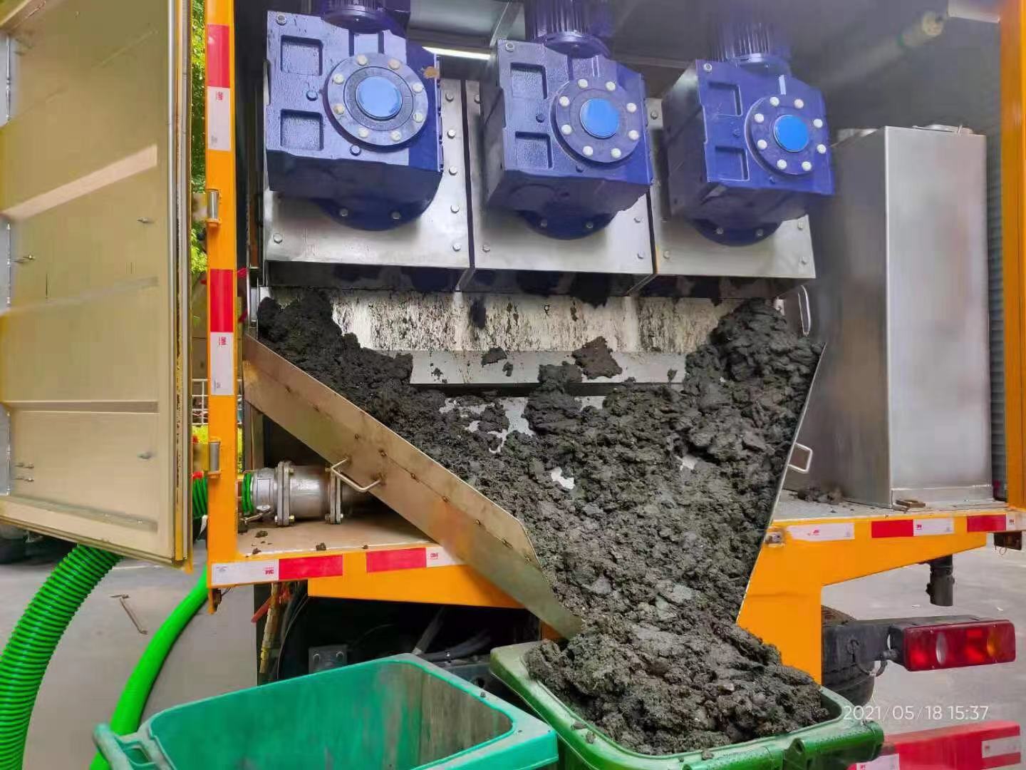 费县化粪池清掏城市维护站-泥浆净化干湿分离处理